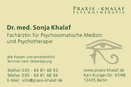 Praxis-Khalaf, Dr. med. Sonja Khalaf, 